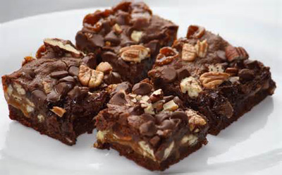 Healthy Walnut Brownies